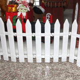 塑料栅栏围栏圣诞节婚庆装饰道具 篱笆仿真草坪塑料篱笆 花园围栏