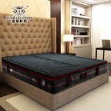 香港海马床垫席梦思乳胶床垫5cm九区正反两用竹炭针织布面料