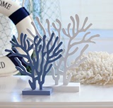 【特价包邮】地中海海洋风格珊瑚树发财树招财树摆设摆件家居装饰