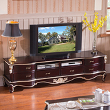 法式地柜欧式电视柜实木美式电视机柜新古典电视柜客厅组合家具