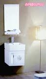 福州送货安装小户型410*410卫生间PVC板浴室柜组合吊柜洗脸盆窄