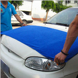超强吸水 超细纤维擦车巾 汽车清洁洗车毛巾 洗巾 蓝色
