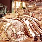 瑶台居 欧式样板房间床上用品 豪华天丝贡缎婚庆床品四六十件套