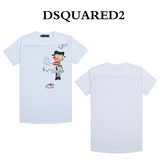2015最新Dsquared2男装T恤 DSQ圆领短袖t恤 D2次方休闲百搭半袖