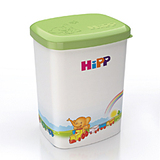 预订 德国代购hipp喜宝奶粉盒 米粉盒 密封防潮 新品可刮奶粉放勺