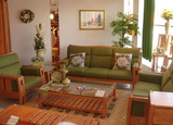联邦家具依洛歌系列莫奈花园J2551B沙发1+2+3正品实木家私