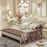 三包到家法式双人床1.8米大床卧室家具欧式实木床高箱储物公主床