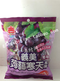 香港代購進口義美葡萄蒟蒻寒天果冻380g天然果汁添加不含人工色素