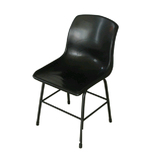 防静电塑料靠背椅子 加固四脚椅 靠背椅子 防静电椅子 塑料面椅子