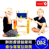 玩具 男孩宝宝益智工具台鲁班椅德国可来赛木制螺母组合儿童拆装