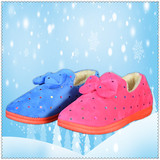 冬季新款月子鞋孕妇鞋老北京布鞋包跟妈妈棉鞋室内居家女式棉拖鞋