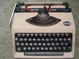 热卖英雄牌 老式 英文 打字机 复古老式打字机 飞鱼牌打字机