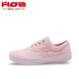 HOZ后街休闲糖果色学生韩版帆布鞋女百搭低帮单鞋系带文艺夏季