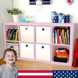 多功能简易书架置物架现代简约卧室书架宝宝书架儿童书架组装书柜