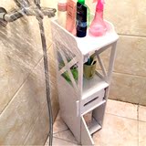 边柜欧式浴室卫生间手纸箱落地置物架防水厕所洗手间收纳马桶储物