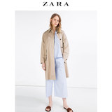 ZARA 女装 加大码长版风衣 00518042806