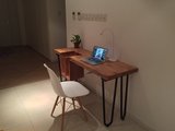 SDFS新品北欧创意书柜设计宜家办公台家具实木电脑桌个性书桌写字
