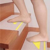 日本进口sanko室内实木楼梯垫 踏步垫 免胶自粘防滑垫子脚垫地毯