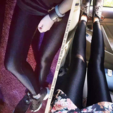 特！Yoonar超薄显瘦打底裤进口面料超强光泽廋腿神器A231