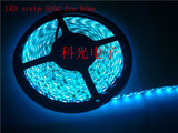 LED灯带5050防水/不防水冰蓝色12V滴胶/裸板/套管超亮装饰软灯条