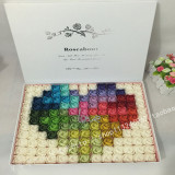 七彩彩色手工折纸川崎玫瑰花143朵成品材料包礼盒情人节生日礼物