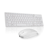 薄省电巧克力键鼠无线鼠标键盘套装 可充电笔记本台式电脑通用超