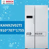 Bosch/博世 BCD-610W(KAN92V02TI) 白色对开门冰箱