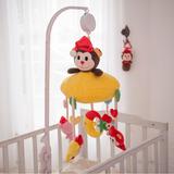 安抚猴宝宝音乐旋转床铃床挂手工布艺DIY材料包婴儿娃娃玩偶玩具