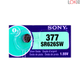 Sony377 SR626SW 索尼氧化银纽扣电池 AG4 LR626 卡西欧手表电子