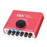 ISK UK400笔记本外置声卡套装 电容麦电脑K歌主持喊麦USB独立声卡
