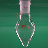 三爱思 梨形烧瓶100ml/24 鸡心瓶 高硼硅加厚耐高温 正品 A01788