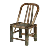 餐椅竹制椅子麻将椅凳子休闲椅复古怀旧靠背竹椅中式躺椅手工椅子
