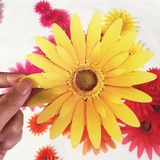 3d立体雏菊太阳花向日葵自粘墙贴画贴纸卧室厨房冰箱玻璃创意装饰
