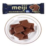 明治/meiji 特纯黑巧克力(56％) 24g/袋 休闲零食零
