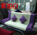 北京包邮小户型多色面料单人双人三人简单折叠功能布艺沙发床