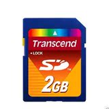 Transcend创见2G SD卡 相机低速闪存卡 非SDHC 密封正品行货