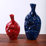 北欧创意花瓶陶瓷摆件时尚客厅家居装饰品台面花器欧式软装品