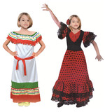 万圣节儿童节演出服装化妆舞会儿童女民族服装古希腊埃及公主裙
