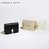 CHARLES&KEITH 小方包 CK2-80680402 方片镜插扣单肩斜挎小包