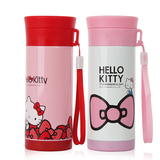 Hello Kitty 凯蒂猫保温杯不锈钢真空典雅时尚随饮便携儿童水杯子
