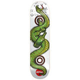 美国代购 滑板 Almost 白色 绿蛇 动物 双翘圆尾板面Willow