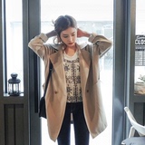 2016春装新款 韩国代购Cherrykoko正品女装 明朗气质西装领外套