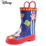 迪士尼儿童雨鞋男童橡胶雨鞋宝宝雨靴学生防滑胶鞋大小童小孩水鞋
