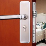 室内卧室房间门锁双锁舌通用型中式隐形静音大小50实木钢木门锁