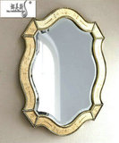 新古典镜面化妆镜浴室镜玄关镜欧式时尚简约墙饰镜挂镜装饰镜N110