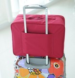 韩国出差便携旅行大号收纳袋包女 出国旅游必备用品可插行李箱