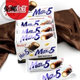 韩国锦大MAX5榛果仁花生夹心巧克力能量棒12支特价（代可可脂）
