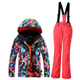 GSOU SNOW专柜正品儿童滑雪服套装 儿童防风防水透气 男童