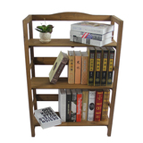 特价三层实木制加深简单小书架置物收纳架组装拼接可拆卸简易书柜