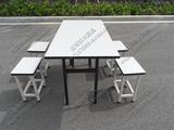 简易折叠桌培训会议桌长条桌学生课桌办公桌一桌四椅组合餐桌批发